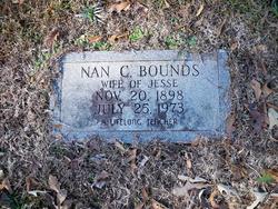 Nannie “Nan” <I>Campbell</I> Bounds 