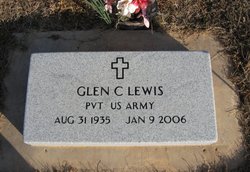 Pvt Glen Calvin Lewis 
