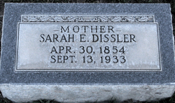 Sarah Elizabeth <I>Edge</I> Dissler 