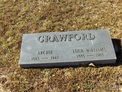 Lola <I>Williams</I> Crawford 