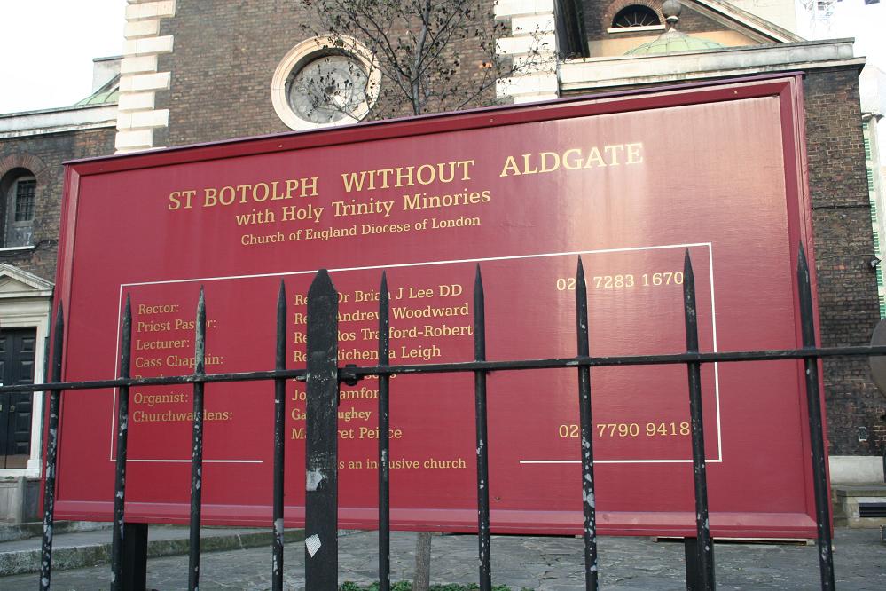 St Botolph without Aldgate Churchyard