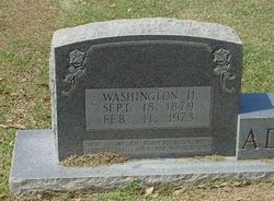 Washington Henry “Wash” Adcock 