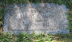 Gladys E <I>Hearst</I> Baird 