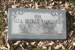 Ella <I>Dudley</I> Fairchild 