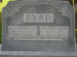 Annie Catherine <I>Dennis</I> Byrd 