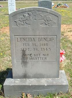 Bertha Lucinda <I>Burns</I> Dunlap 