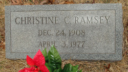 Christine Columbia <I>Rogers</I> Ramsey 
