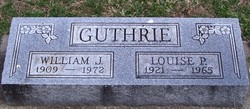 Louise P <I>Durbin</I> Guthrie 