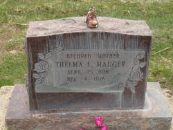 Thelma Louise <I>Snow</I> Mauger 