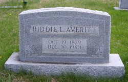 Biddie Lee <I>Smith</I> Averitt 