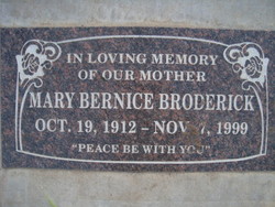 Mary Bernice <I>Antoszozak</I> Broderick 