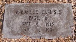 Frederick Carlisle Page Jr.