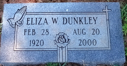 Eliza <I>Wiley</I> Dunkley 