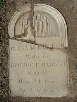Clara Mary <I>Burleigh</I> Barker 