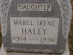 Mabel Irene Haley 