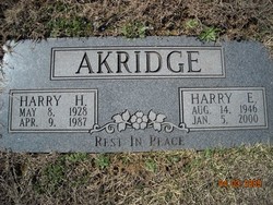 Harry Edward Akridge 