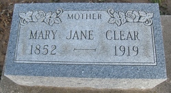Mary Jane <I>Cripe</I> Clear 