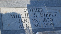 Millie Susan <I>McEachern</I> Biffle 