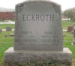Emma Jane <I>Kohr</I> Eckroth 