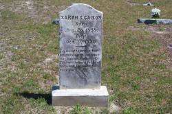 Sarah S Caison 