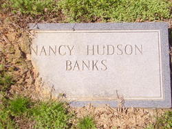 Jane Belle “Nancy” <I>Hudson</I> Banks 