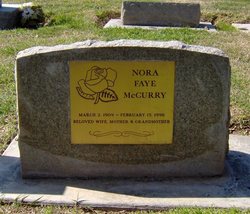 Nora Faye McCurry 