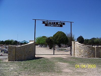 Gentrys Mill Cemetery