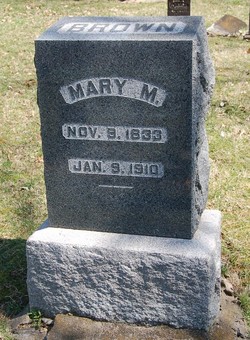 Mary M <I>Hetrick</I> Brown 