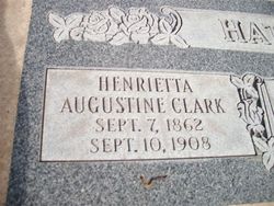 Henrietta Augustino <I>Clark</I> Palmer 