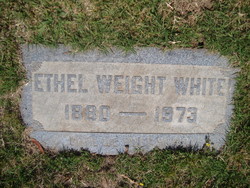 Ethel Isabel <I>Weight</I> White 