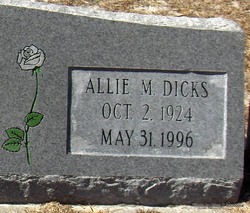 Allie M. Dicks 