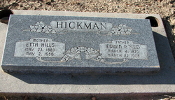 Etta <I>Hills</I> Hickman 