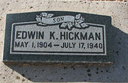Edwin K Hickman 