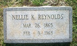Nellie Edwards <I>Kendrick</I> Reynolds 