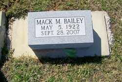 Mack M Bailey 
