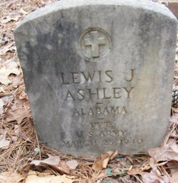 Pvt Lewis Jackson “Jack” Ashley 