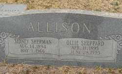 Ollie Mae <I>Sheppard</I> Allison 