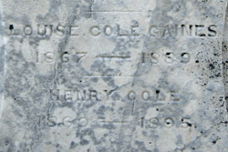 Louise Lytle <I>Cole</I> Gaines 