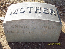 Annie Lucretia <I>Mealey</I> Ogle 