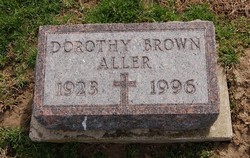 Dorothy <I>Brown</I> Aller 