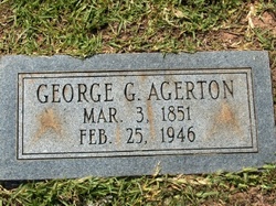 George G Agerton 