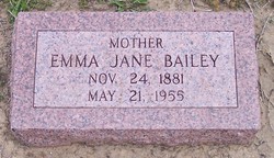 Emma Jane <I>Carroll</I> Bailey 