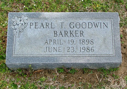 Pearl T. <I>Goodwin</I> Barker 