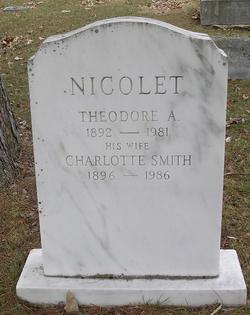 Charlotte Hodges <I>Smith</I> Nicolet 