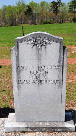 Amelia <I>Holliday</I> Booth 