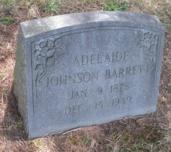 Adelaide <I>Johnson</I> Barrett 