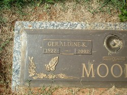 Geraldine Mamie <I>Kellett</I> Moore 