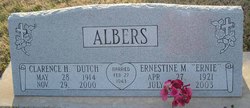Clarence Henry “Dutch” Albers 