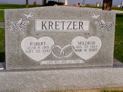 Mildred Louise <I>Crum</I> Kretzer 
