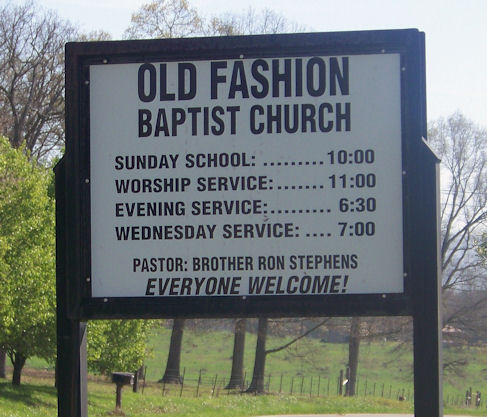 Old Fashion Baptist Church Cemetery